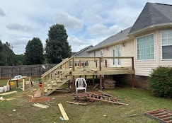 Deck construction Russellville Alabama