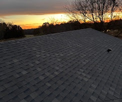 Shingle roofing completed in Russellville Alabama